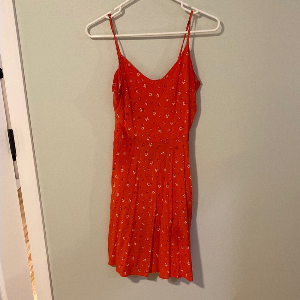 GAP Red Floral Mini Dress